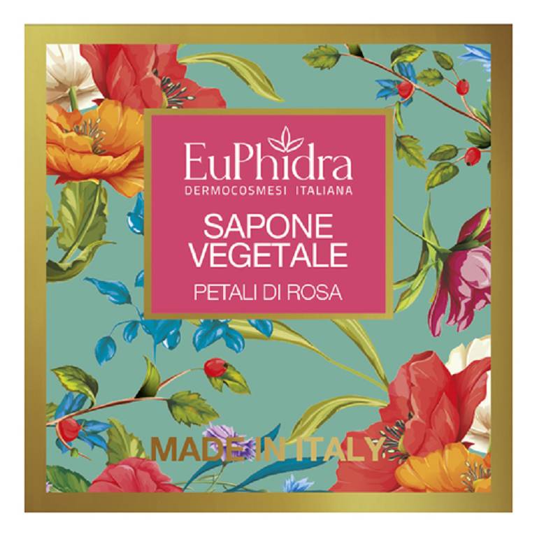 SAPONE VEGETALE PETALI ROSA75G