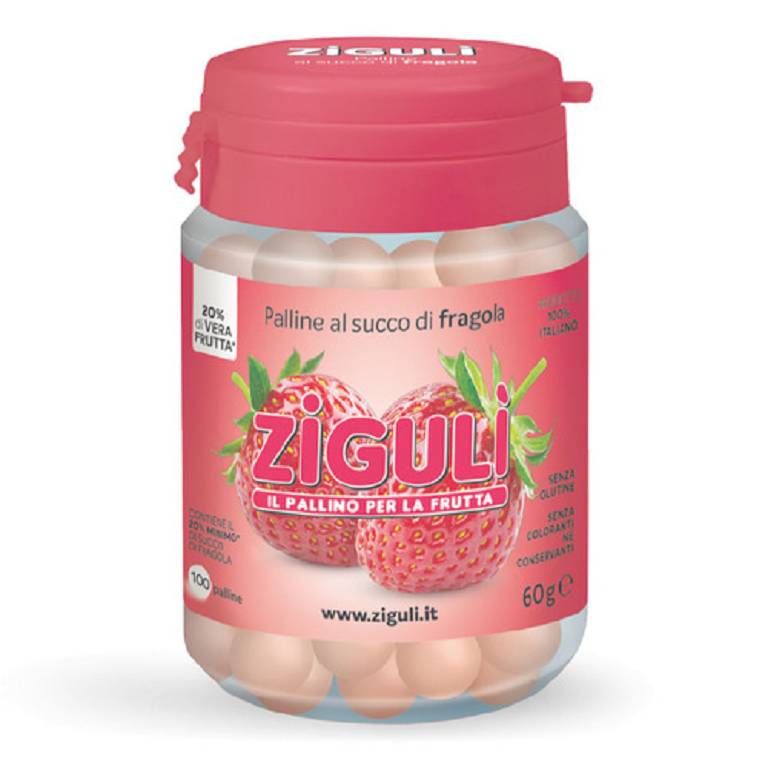 ZIGULI FRAGOLA 100PALLINE 60G